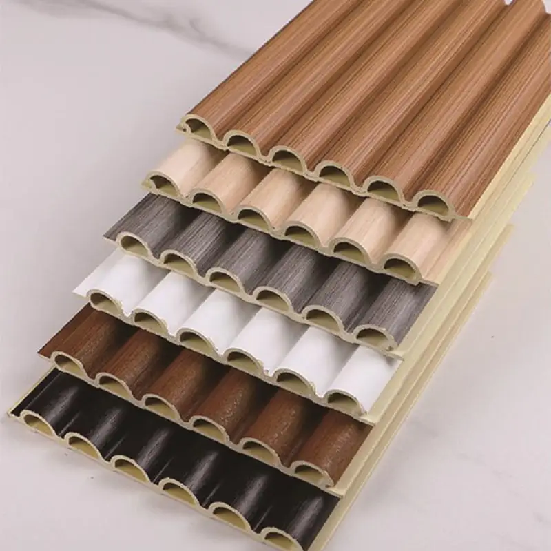 Painel de parede interno Shiplap de madeira à prova d'água